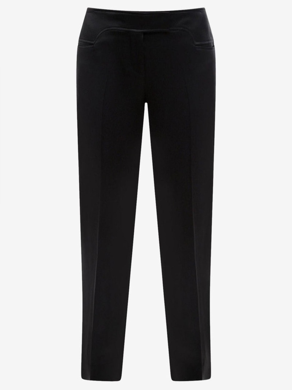TOM FORD SATIN SLIM-FIT PANTS 38 XS